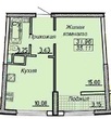 Buy an apartment, Kamanina-ul, Ukraine, Odesa, Primorskiy district, 1  bedroom, 40 кв.м, 1 070 000 uah
