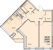 Buy an apartment, Kostandi-ul, Ukraine, Odesa, Kievskiy district, 2  bedroom, 72 кв.м, 1 320 000 uah