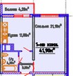 Buy an apartment, Srednefontanskaya-ul, Ukraine, Odesa, Primorskiy district, 1  bedroom, 42 кв.м, 1 180 000 uah