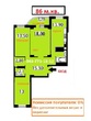 Buy an apartment, residential complex, Shkolnaya-ul-Suvorovskiy-rayon, Ukraine, Odesa, Suvorovskiy district, 3  bedroom, 86 кв.м, 1 330 000 uah